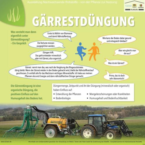 Abteilung 3: Gärrestdüngung