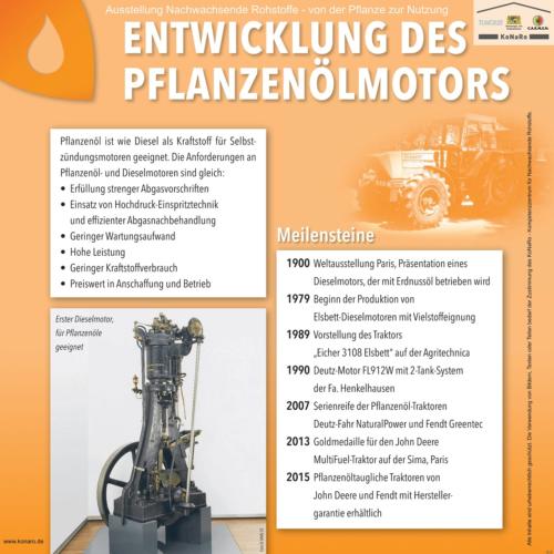 Abteilung 5: Entwicklung Pflanzenölmotor