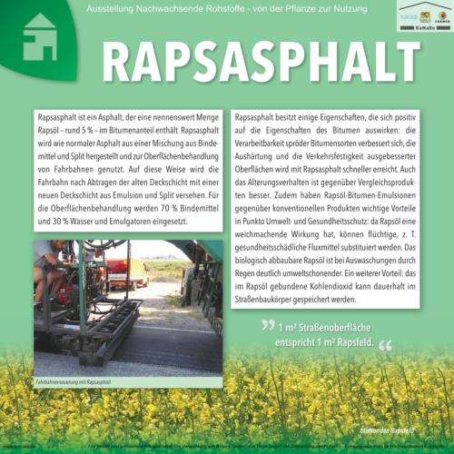 Abteilung 7: Rapsasphalt